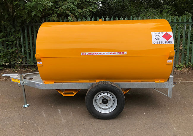 950L Site Tow Diesel Bowser | Sunbelt Rentals